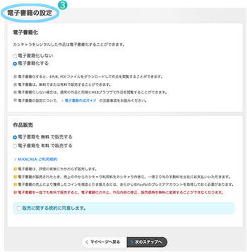 電子書籍の出版・書籍販売